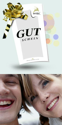 Das besondere Geschenk - Gutschein vom Hirschen