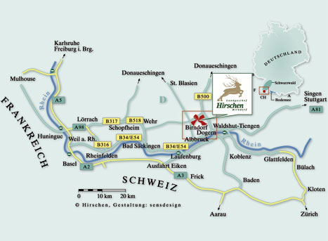 Anfahrt Hirschen Birndorf Global